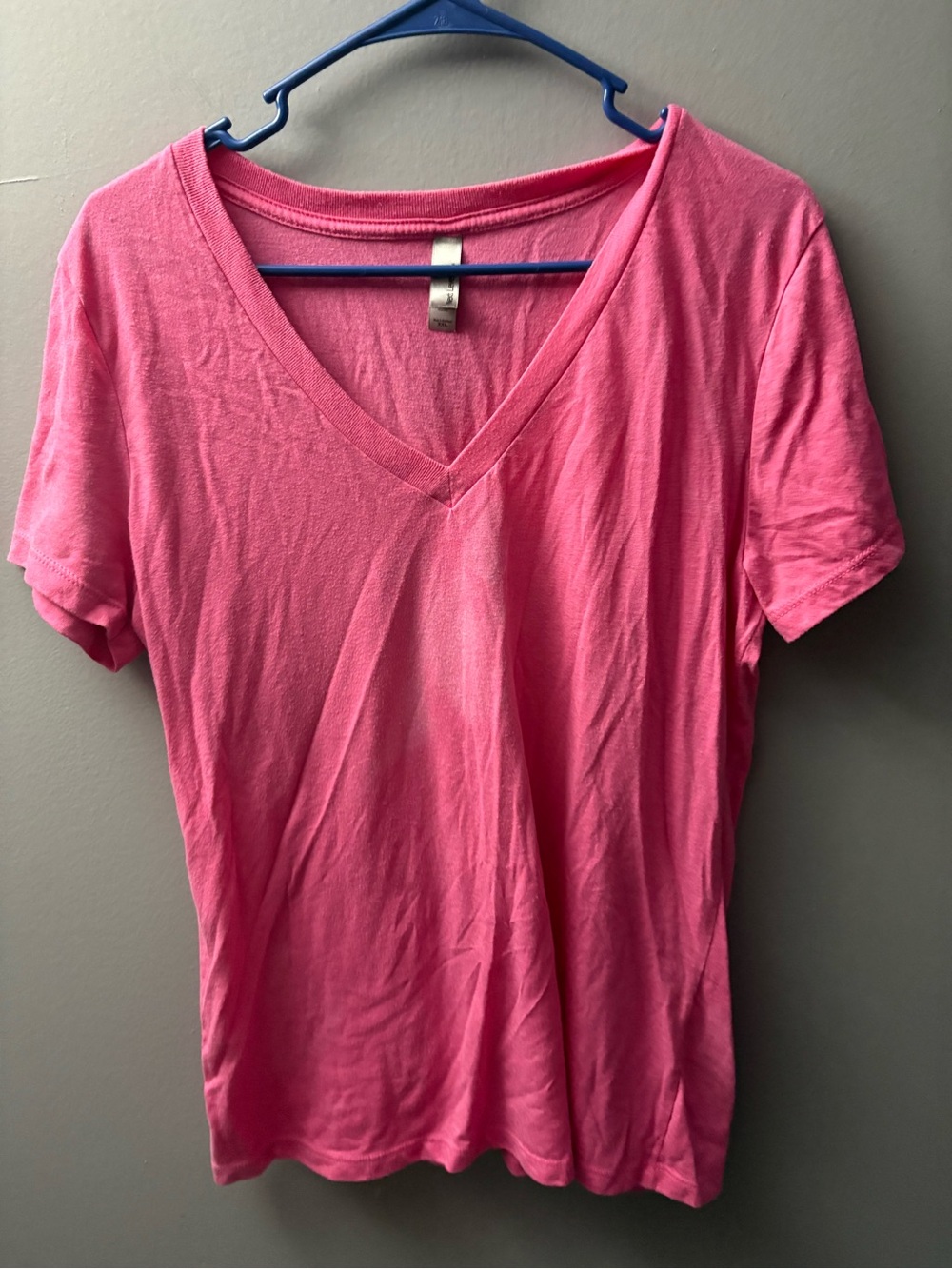 Women's V-Neck Tee - Pink